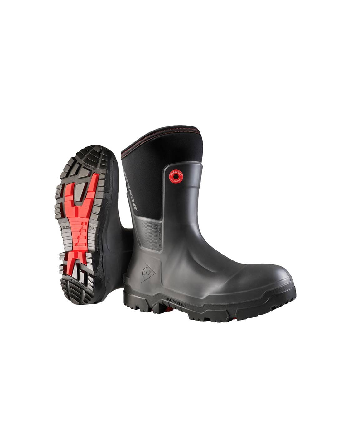 Botas de agua Dunlop caña media Snugboot Craftsman