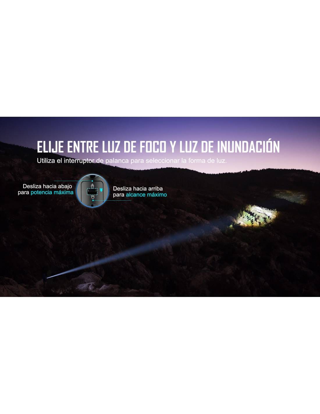 Linterna Marauder 2 14000 lúmenes dual. Olight - Imagen 7