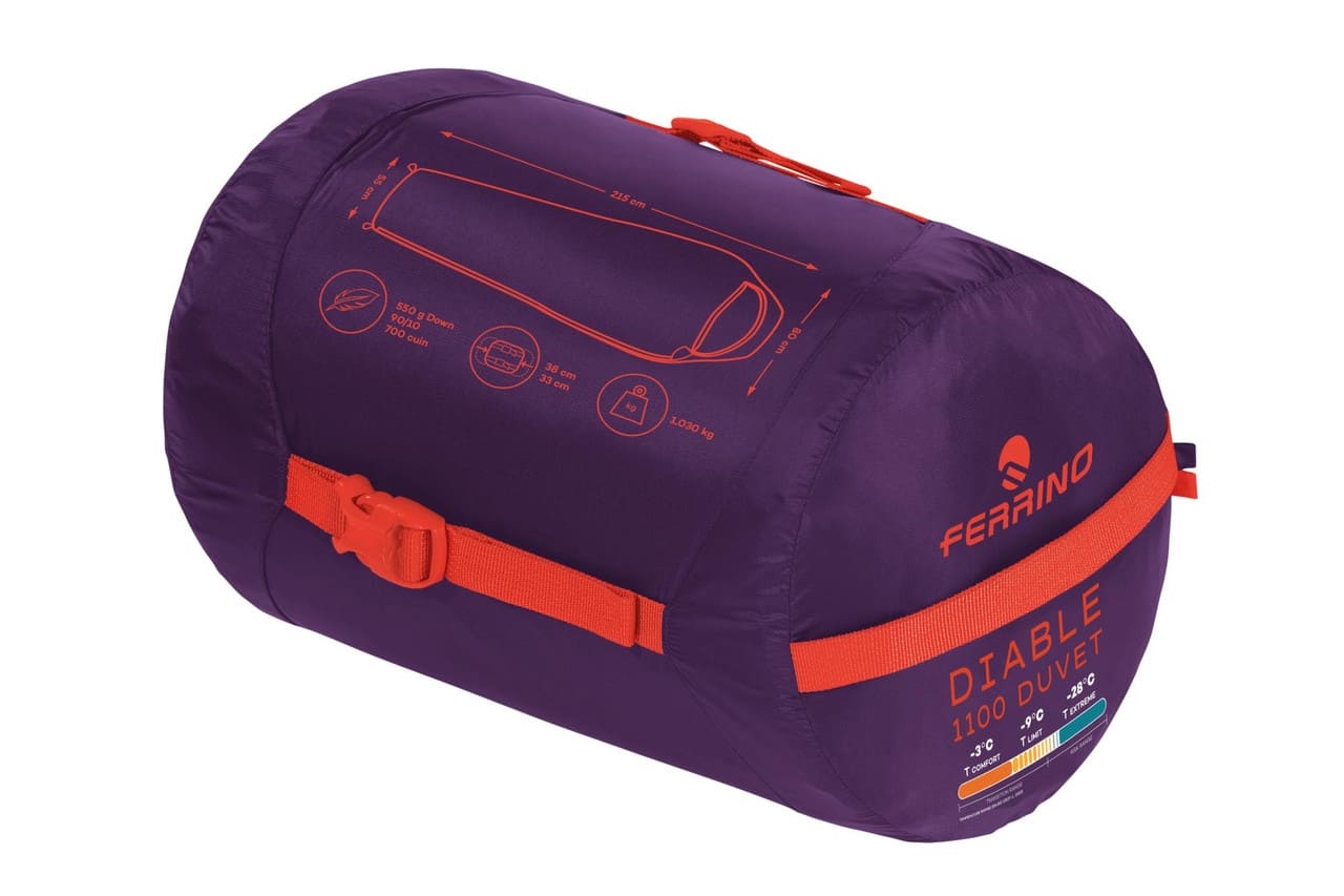 Saco de dormir FERRINO DIABLE 1100 DUVET RDS DOWN
