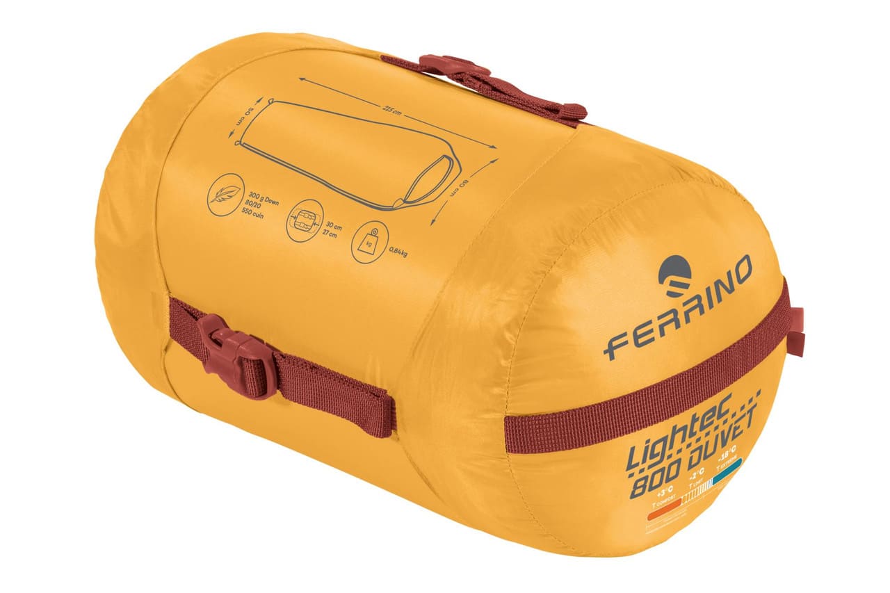 Saco de dormir FERRINO SLEEPINGBAG LIGHTECH 800 DUVET RDS DOWN
