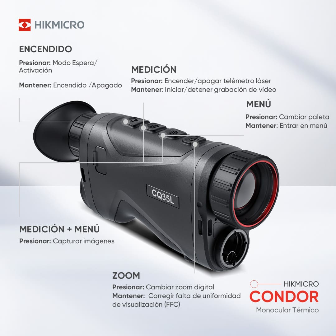 Monocular térmico HIKMICRO Condor CQ50L 2.0 - Imagen 13