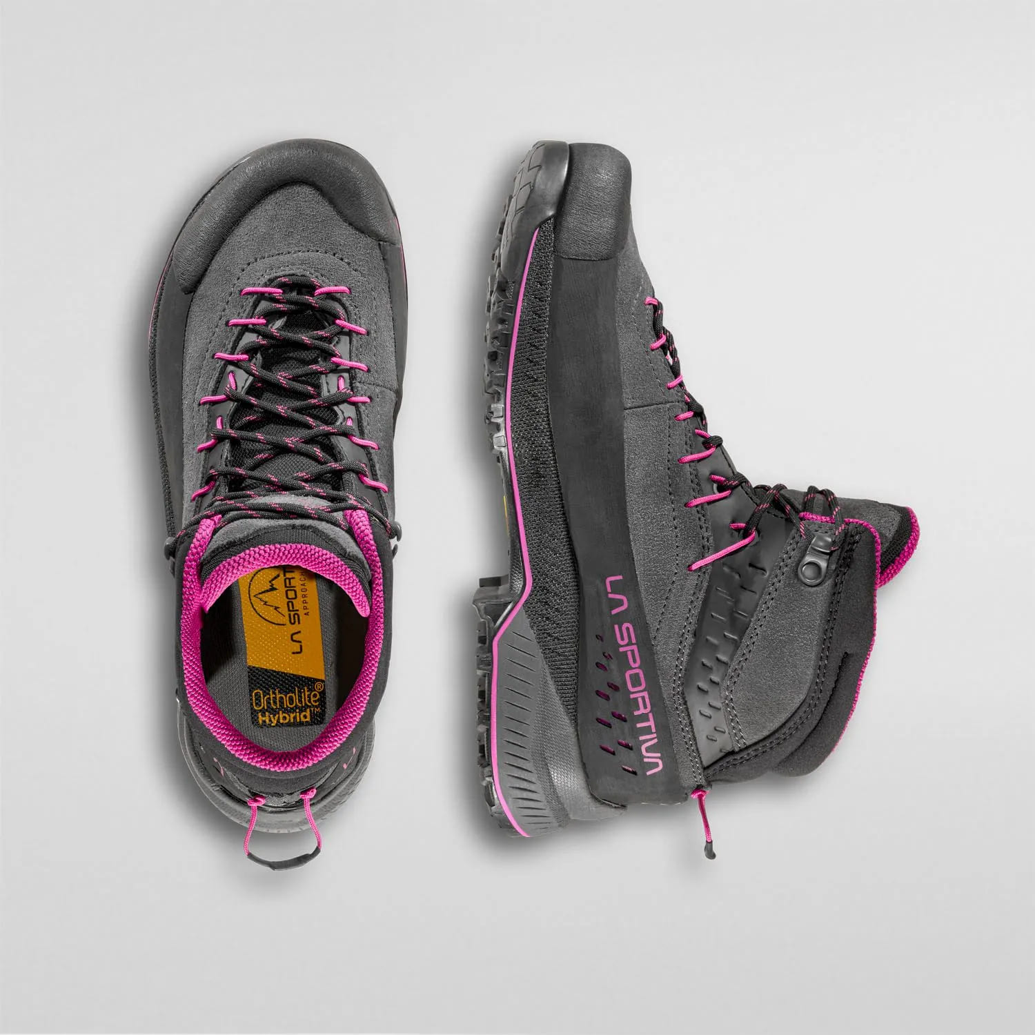 BOTAS LA SPORTIVA TX4 Evo Mid Woman GTX Carbon/Springtime - Imagen 5