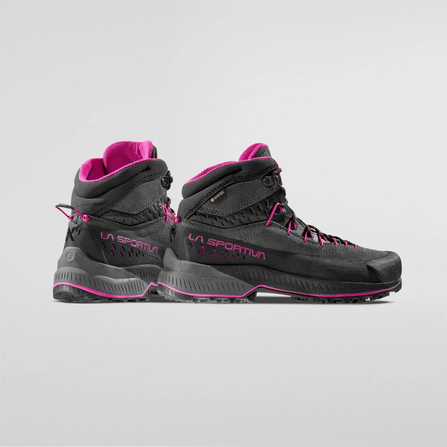 BOTAS LA SPORTIVA TX4 Evo Mid Woman GTX Carbon/Springtime - Imagen 2