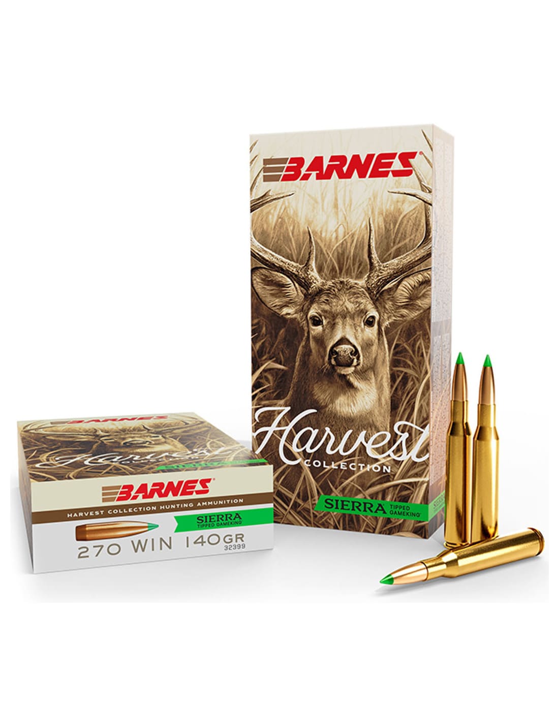 Munición metálica BARNES Harvest Collection Sierra Tipped GameKing - Imagen 5