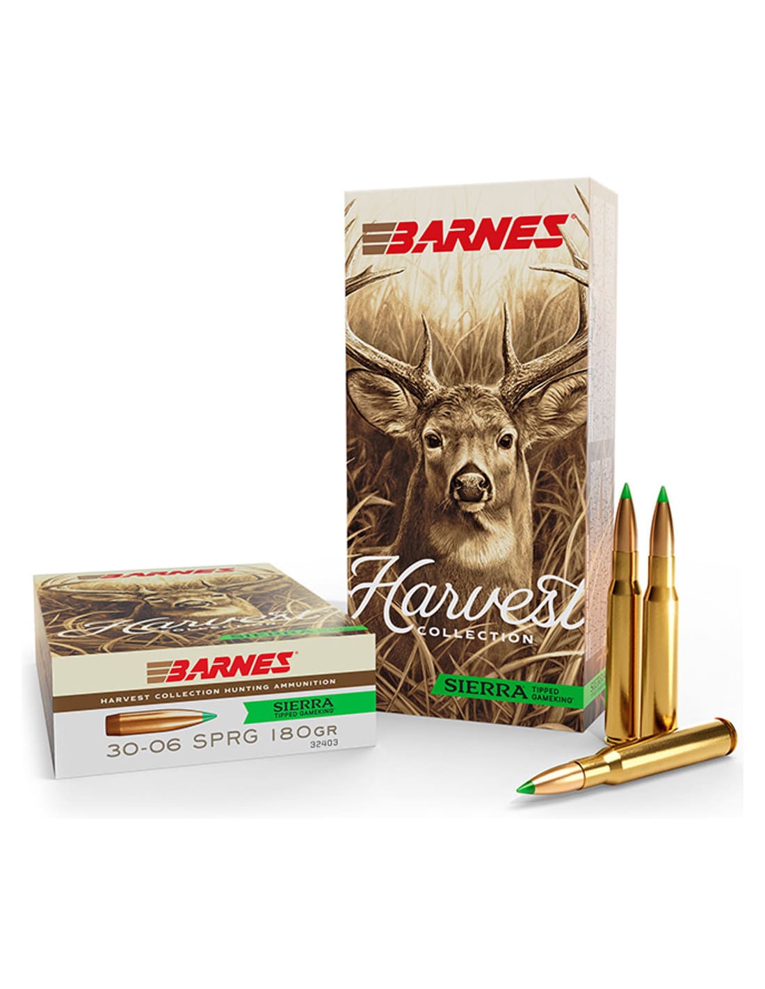 Munición metálica BARNES Harvest Collection Sierra Tipped GameKing - Imagen 3