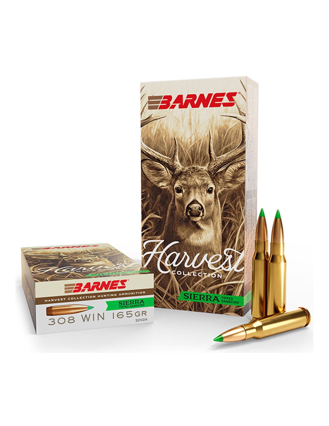 Munición metálica BARNES Harvest Collection Sierra Tipped GameKing