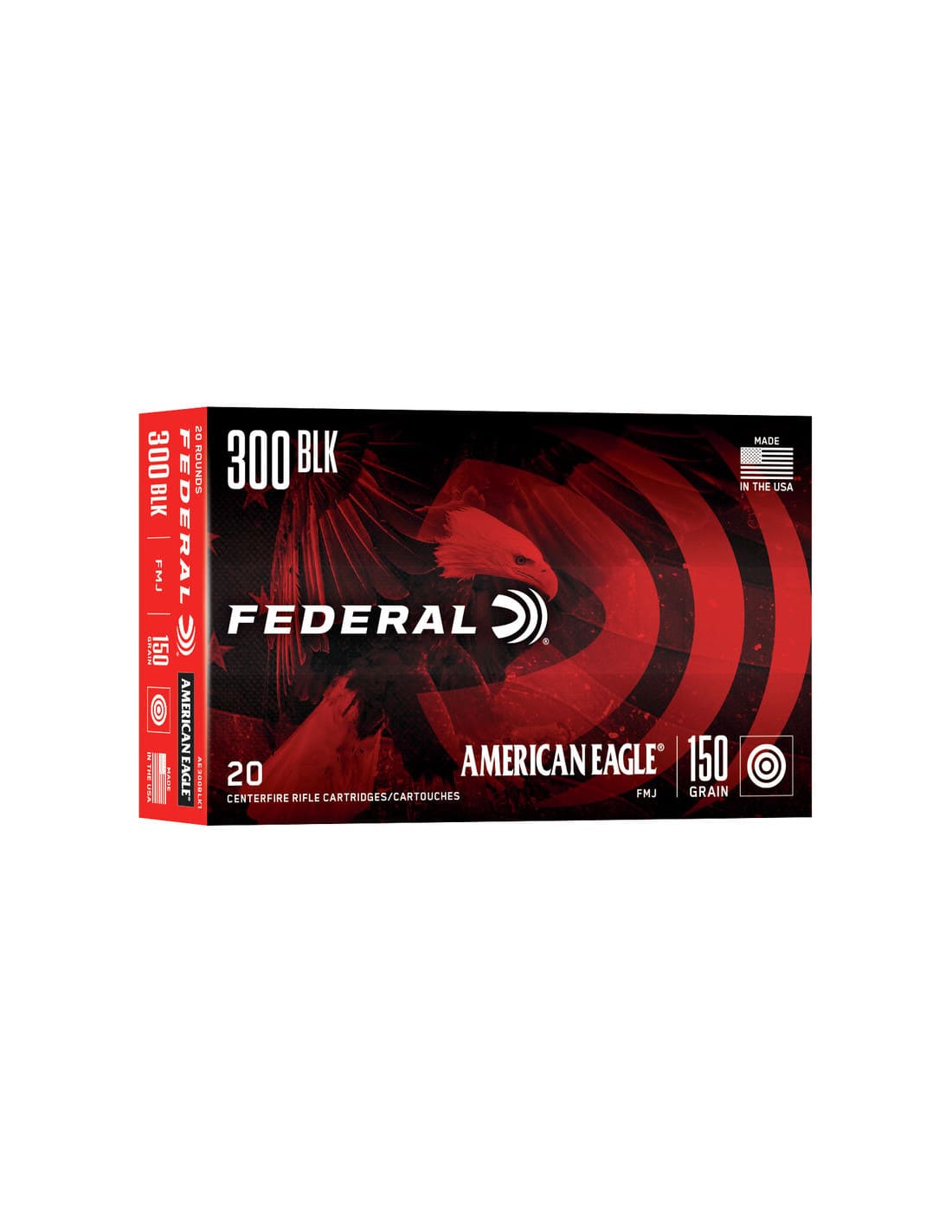 Munición metálica FEDERAL American Eagle FMJ