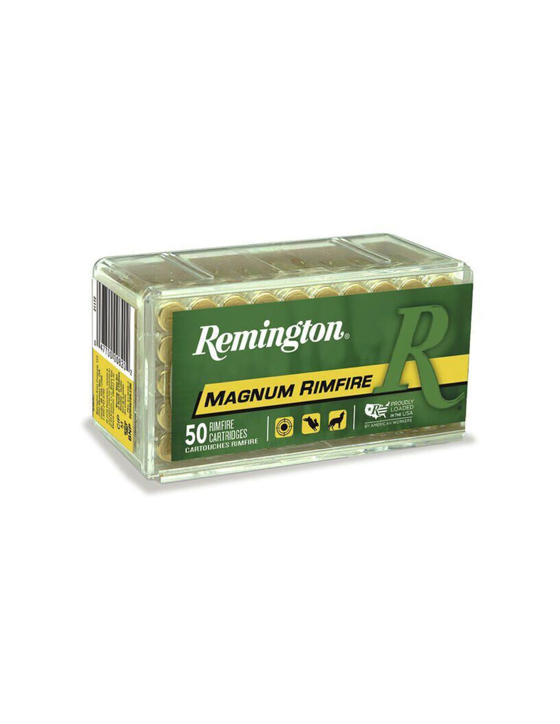 Munición metálica REMINGTON Magnum Rimfire - 17 HMR - 20 grains - PSP