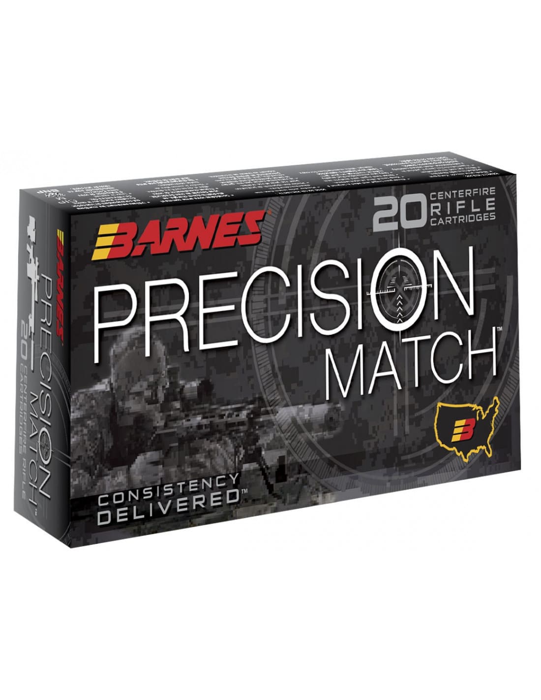 Munición metálica BARNES PRECISION MATCH