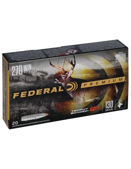Munición metálica FEDERAL Trophy Bonded Tip - Imagen 8