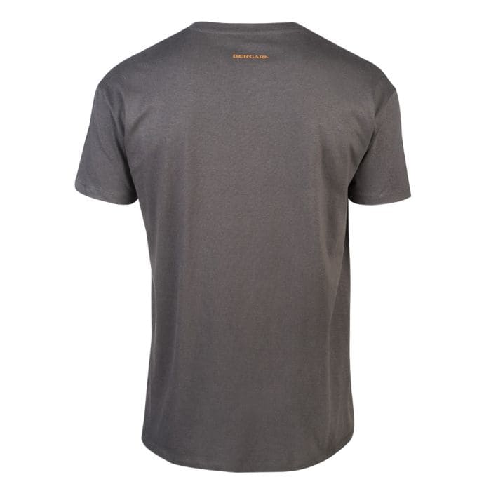 Camiseta Unisex Bergara Circle Distress Gris Carbón - Imagen 2