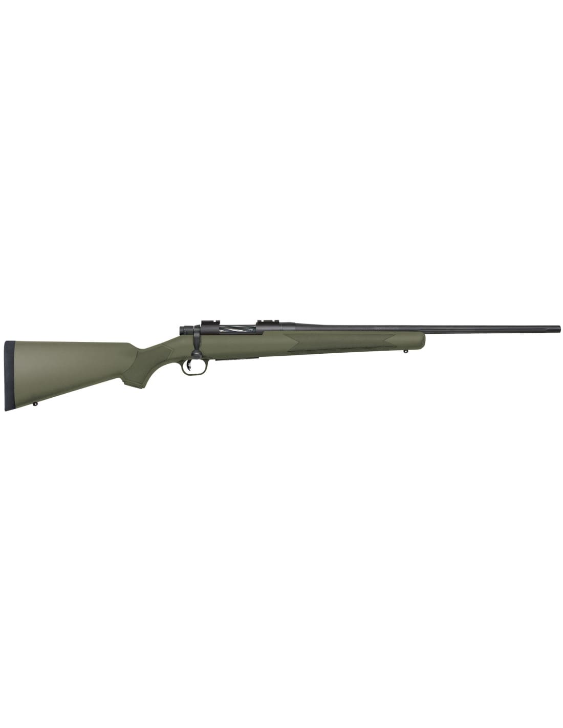 Rifle de cerrojo MOSSBERG Patriot Synthetic OD Creedmoor + Visor AVISTAR 1,5-6x42 R.I. + Anillas WEAVER Grand Slam - Imagen 2